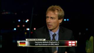 Jurgen Klinsmann on England [upl. by Hitoshi213]