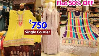 Eid Offer ₹ 750 Pakistani Readymade Suits Flat 50 OFF Partywear Dresses Madina Tex World [upl. by Leach469]