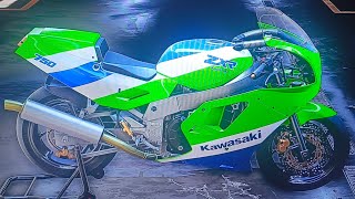 Kawasaki ZXR 750 Onboard  PlayStation 5 Gameplay [upl. by Nora]