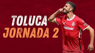 Así fue el partido de Toluca vs Juárez en la Jornada 2 cdt futbol toluca [upl. by Bohaty]