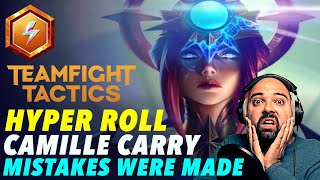 Hyper roll  Camille carry  Mistakes were made  Teamfight Tactics TFT Set 12 [upl. by Ariem]