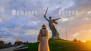 Volgograd Stalingrad  Mamayev Kurgan  Russia 8k  Walking tour [upl. by Sou995]