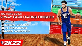 HOW TO CREATE 2WAY FACILITATING FINISHER BUILD IN NBA 2K22 NEXT GEN [upl. by Lieberman]