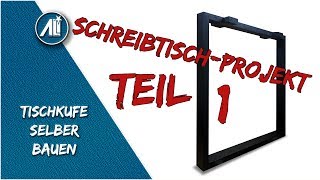 ✅1 Kufe selber bauen ⎮ SchreibtischProjekt ⎮ DIY ⎮ [upl. by Sigsmond]