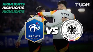 HIGHLIGHTS  Francia 02 Alemania  Amistoso Internacional  TUDN [upl. by Parrisch820]