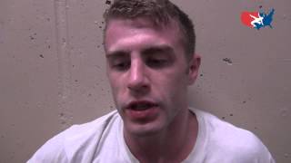 Wartburgs Kenny Anderson after quarterfinal win at NCAA Div III Championships [upl. by Anima]