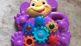 Playskool Stack n Spin Monkey Gears [upl. by Aubert]