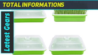 Seed Sprouter Tray with Lid for Healthy and Fast Seed Germination [upl. by Agee]