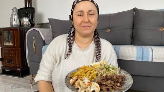 Soğan salatası eşliğinde SAC TAVA 🥩👩🏻‍🍳💕 [upl. by Dhiren]