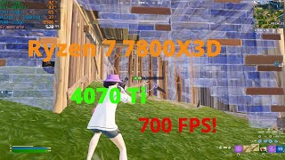 Ryzen 7 7800X3D  RTX 4070 Ti  Uncapped  Competitive Settings [upl. by Enitsirk]