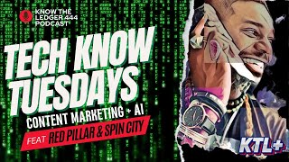 Tech Know Tuesdays  Episode 2 “AI Clones Content MARKETING  AI feat SPIN CITY [upl. by Anavas]