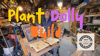 Plant Dolly Build  DIY Woodworking  Woodworking Smalls  🪚🪵 [upl. by Aicenav]