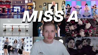 KPop Journey MISS A  reaction by german kpop fan [upl. by Garry]