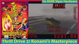 Rarer than Rare Thrill Drive 2 Konami’s Hidden Gem Arcade Racing Game You’ve Probably Never Seen [upl. by Bullion]