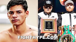 BREAKING RYAN GARCIA SPLITS WITH CANELO TRAINER EDDY REYNOSO ANNOUNCES NEW TRAINER JOE GOOSSEN [upl. by Affra]