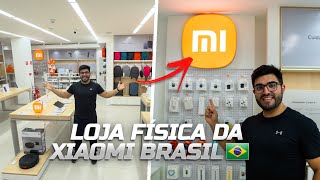 FUI CONHECER uma loja FÍSICA da XIAOMI no BRASIL Tem MUITO mais que Smartphones [upl. by Yelahs]