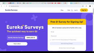 Eureka Survey Earn money for surveys  Is Eureka survey real or fake [upl. by Annalise]