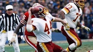 1983 NFC Championship Game 49ers vs Redskins highlights [upl. by Ayhtnic]