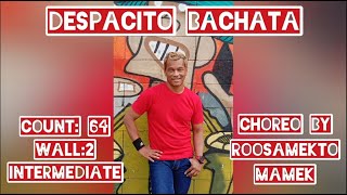 Bachata Despacito LineDance DESPACITO BACHATA  GRUPO EXTRA  LINE DANCE  INTERMEDIATE  MAMEK [upl. by Pillsbury]