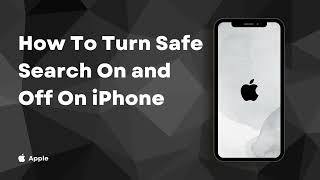 How To Turn Safe Search On and Off On iPhone [upl. by Mimi]