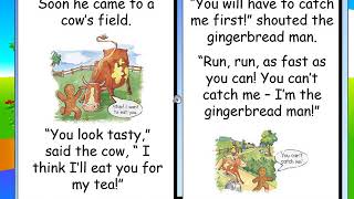 Audiobook gratis in inglese PER BAMBINI The gingerbread man [upl. by Butte]