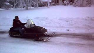 1976 John Deere Liquifire 340 snowmobile [upl. by Lissa]