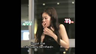 jennie get scared soo easily [upl. by Nevag]