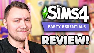 The Sims 4 Party Essentials Kit is BAD review [upl. by Mendel998]