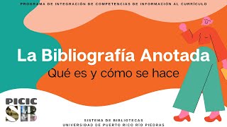 Bibliografia anotada [upl. by Cassandre]