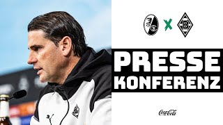 🎙 PK vor SC Freiburg  Borussia [upl. by Edrei137]