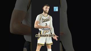 6  Braden Smith  Purdue Basketball  Katz18 [upl. by Aerdnaz924]