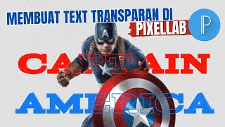 Cara Membuat Text Transparan di Pixellab dengan Mudah [upl. by Sherill]