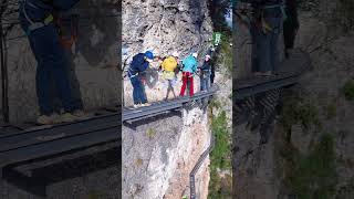 Zhangjiajie Grand Canyon Glass Bridge Bungee Jumping First Person View 25 [upl. by Kohler]