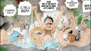 yamato joins straw hats mens bath 😅 one piece  anime onepiece funny strwahats [upl. by Faunia]