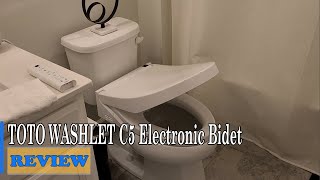 TOTO C5 Review The MOST ADVANCED Electronic Bidet Toilet Seat [upl. by Clellan402]