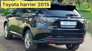 Toyota harrier 2015 model 20L price in Kampala Uganda [upl. by Airlia798]