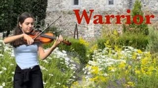 Warrior  demilovato  Violin Cover in Rothe House amp Garden Kilkenny Ireland [upl. by Dela]