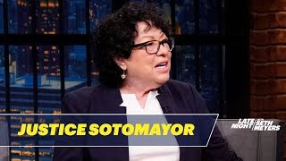 Justice Sotomayor Reveals Her Nickname for Justice Ruth Bader Ginsburg [upl. by Ardnajela]