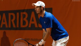 Full Match Andy Murray vs Gregoire Barrere at the Bordeaux Challenger [upl. by Suciram885]