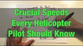 Crucial Speeds Every Helicopter Pilot Should Know [upl. by Woodson]