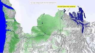 Missoula Floods Video an animated illustration of one scenario [upl. by Diley]