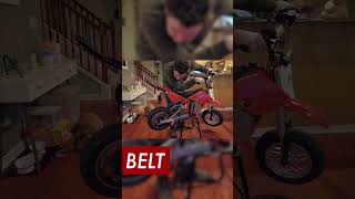 RAZOR chain vs belt drive comparison  BeltsnShit [upl. by Hamlin796]