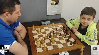 A Minasyan 1795 vs Super Sonic 1701 Chess Fight Night CFN Rapid [upl. by Atteynod]