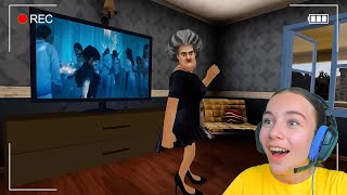 LA MAESTRA se CONVIERTE en MERLINA Scary Teacher 3D [upl. by Tatiana]