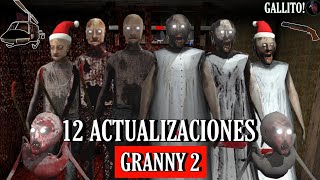 GRANNY 2 HACE 5 AÑOS  12 ACTUALIZACIONES Y SUS CAMBIOS [upl. by Yntruoc]