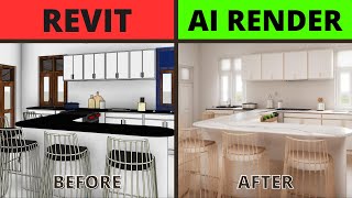 How to Achieve Stunning Interior AI Rendering for Revit Unleashing the Power of AI Rendering [upl. by Adnamal756]