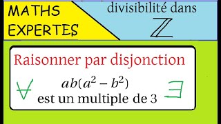 Divisibilité dans Z  Maths expertes  Raisonner par disjonction  aba²b² multiple de 3 [upl. by Fonsie945]