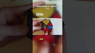 Resolviendo el cubo Axis 2x2 rubikscube cuboderubik rubik cube cubing [upl. by Farrow483]