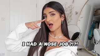 I GOT A NOSE JOB my nose job experience amp my everyday makeup routine  Kim Mann [upl. by Freya]