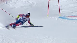 Tim Jitloff  Run 2  GS  2016 Audi FIS Ski World Cup Finals [upl. by Enimajneb]